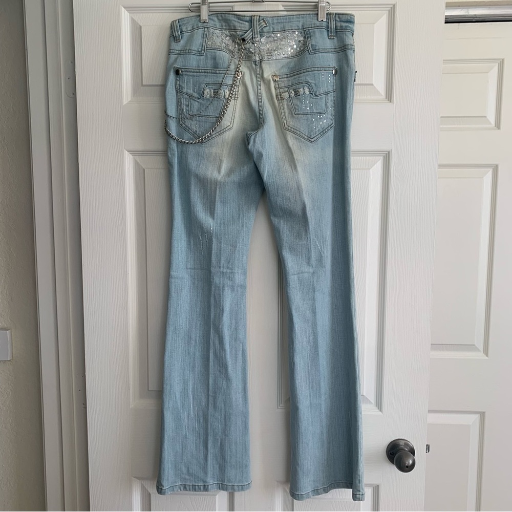 Cache bling jeans - Picture 2 of 15